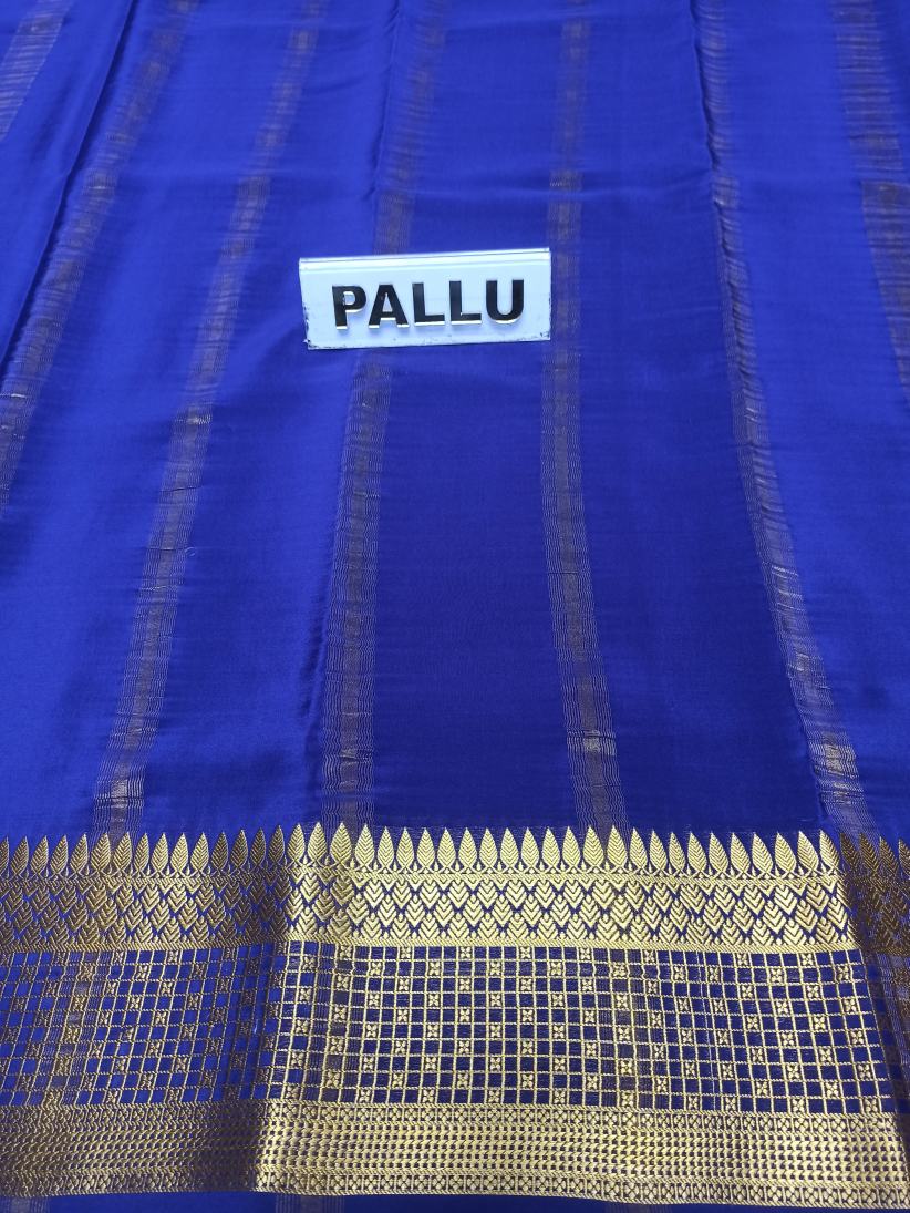 Pure Mysore Silk Saree.