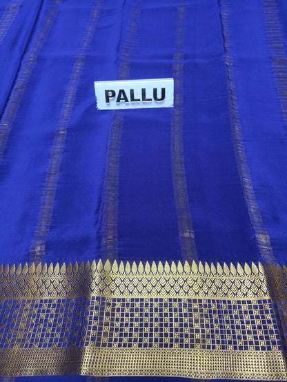 Pure Mysore Silk Saree.