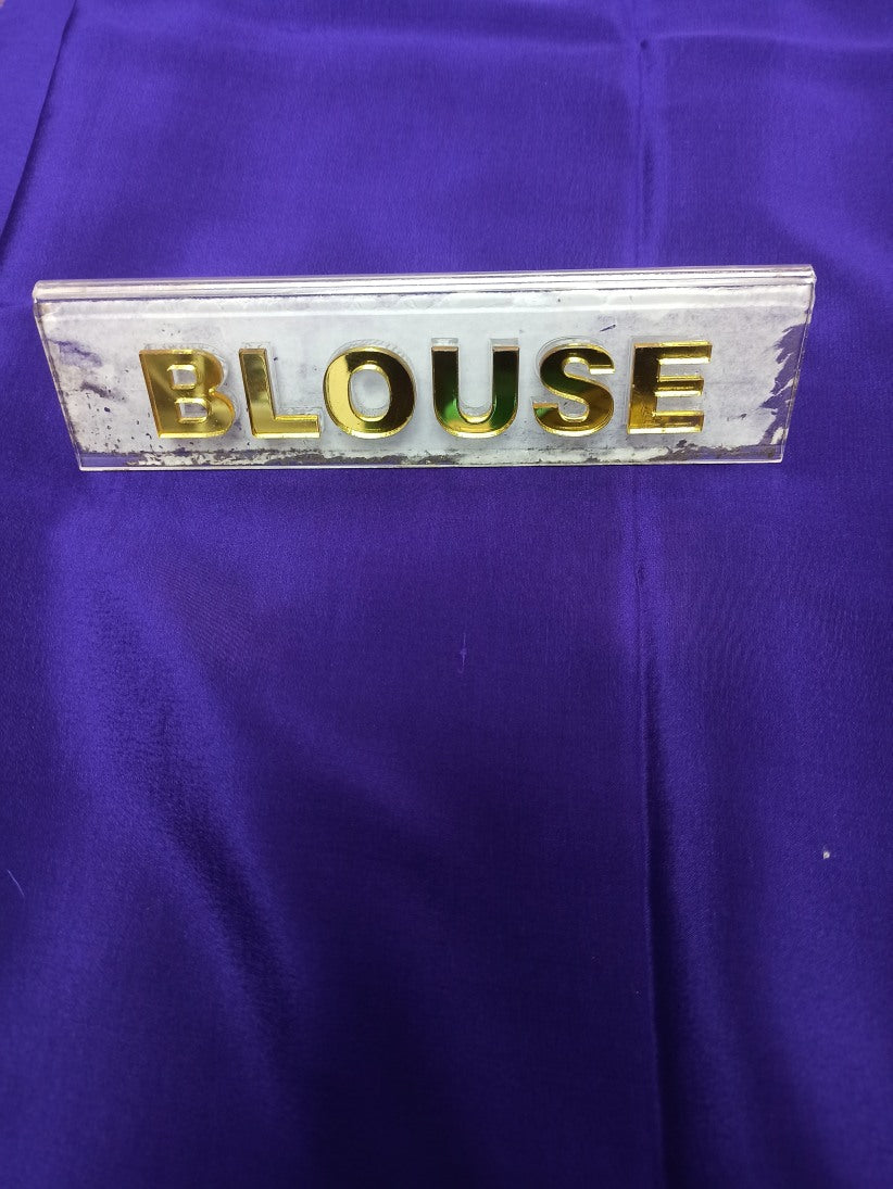 Pure Mysore Silk Saree.