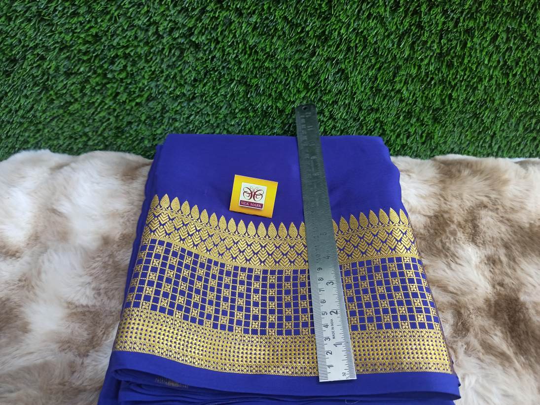 Pure Mysore Silk Saree.