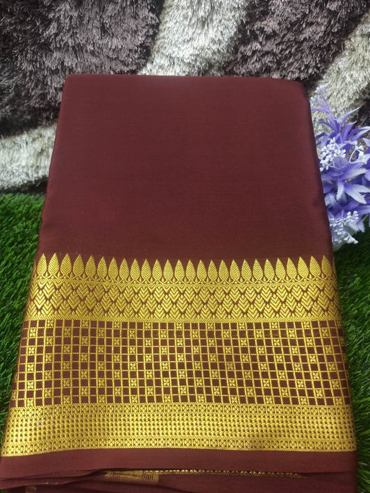 Pure Mysore Silk Saree.