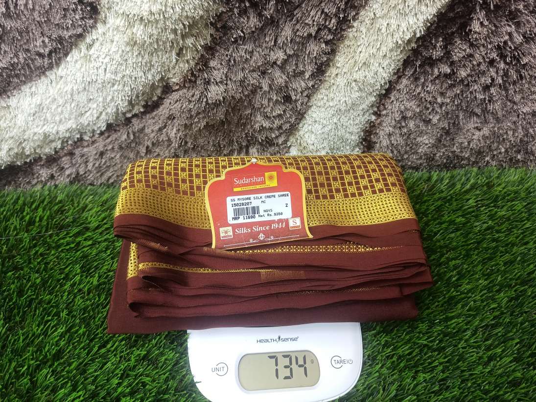 Pure Mysore Silk Saree.