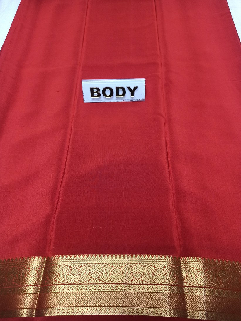 Pure Mysore Silk Saree.