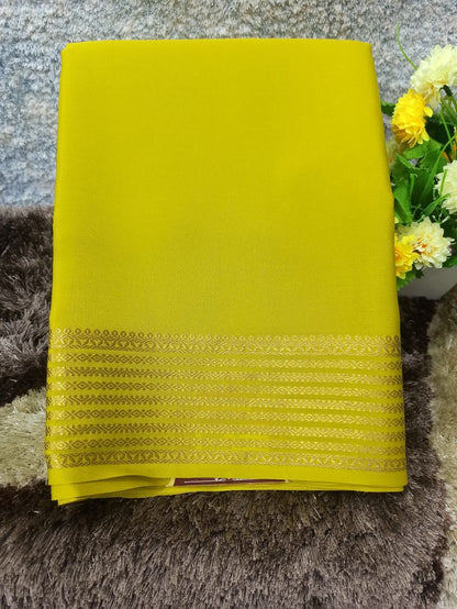 Pure Mysore Silk Saree.