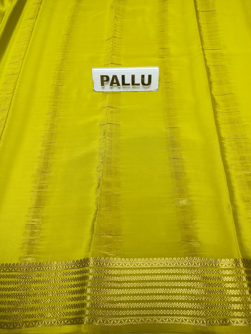 Pure Mysore Silk Saree.