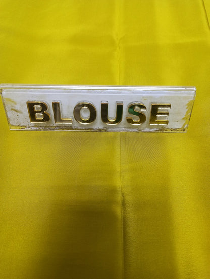 Pure Mysore Silk Saree.