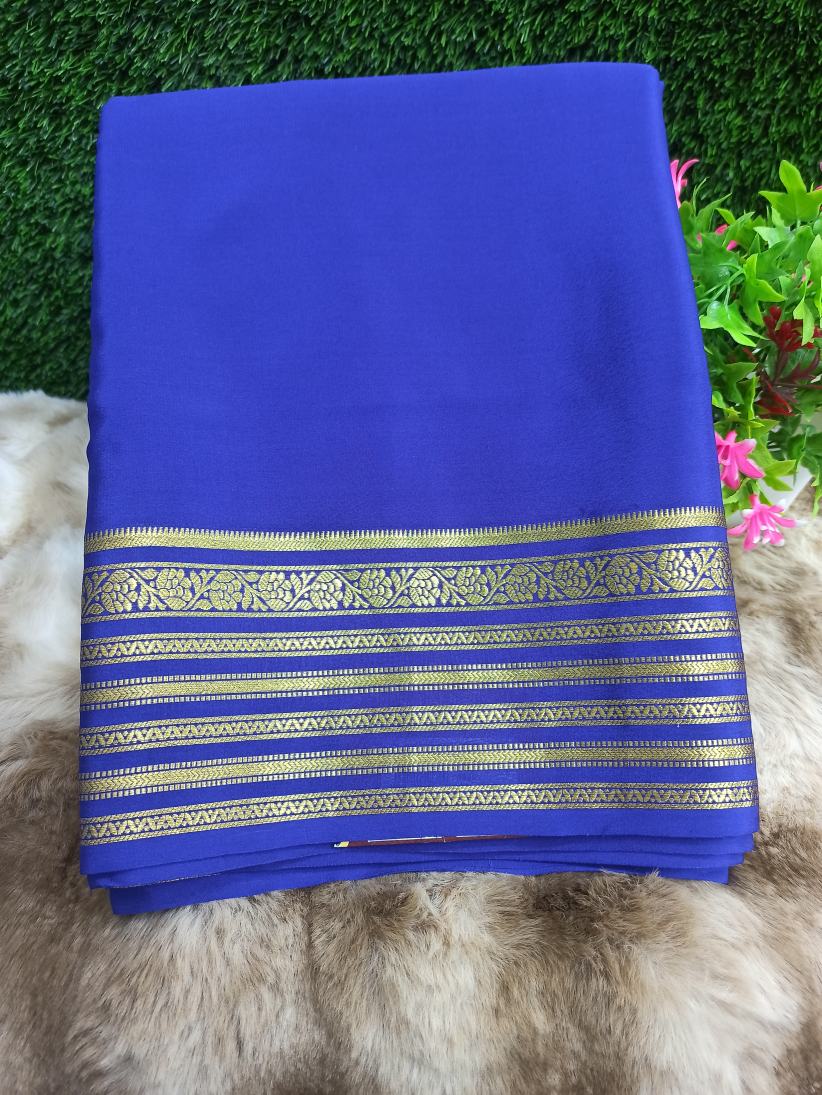 Pure Mysore Silk Saree.