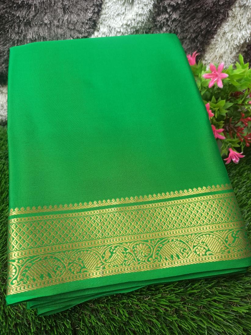 Pure Mysore Silk Saree.