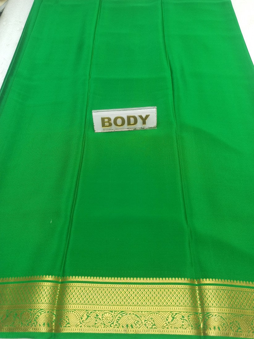 Pure Mysore Silk Saree.