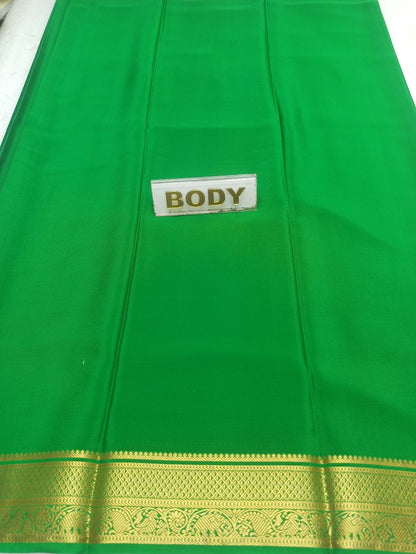 Pure Mysore Silk Saree.