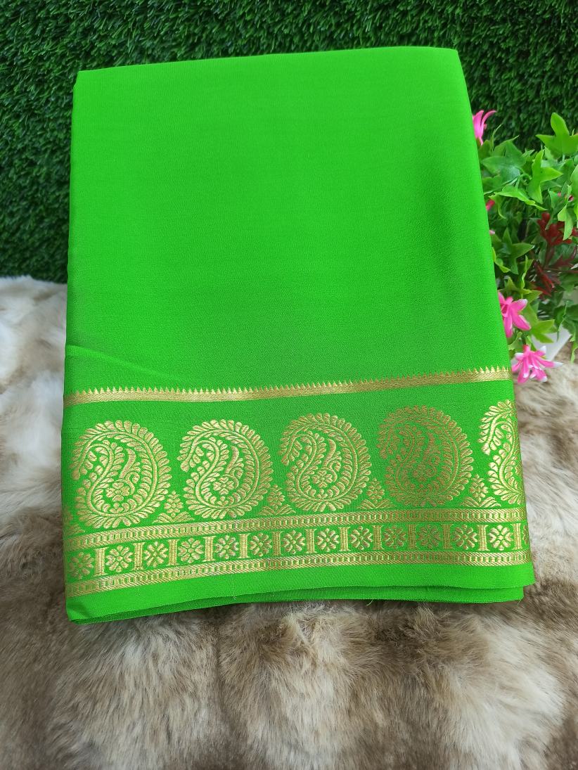 Pure Mysore Silk Saree.