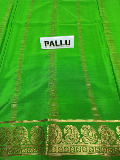 Pure Mysore Silk Saree.