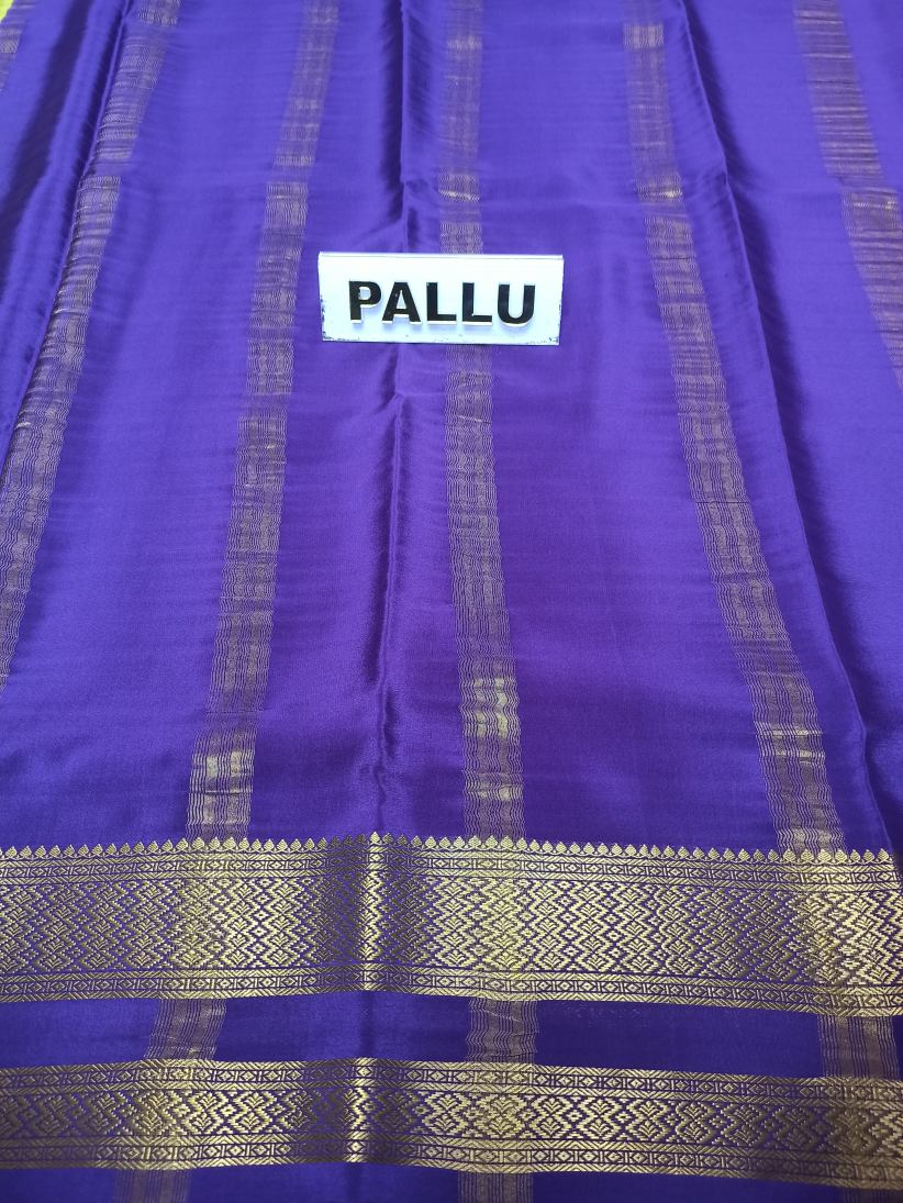 Pure Mysore Silk Saree