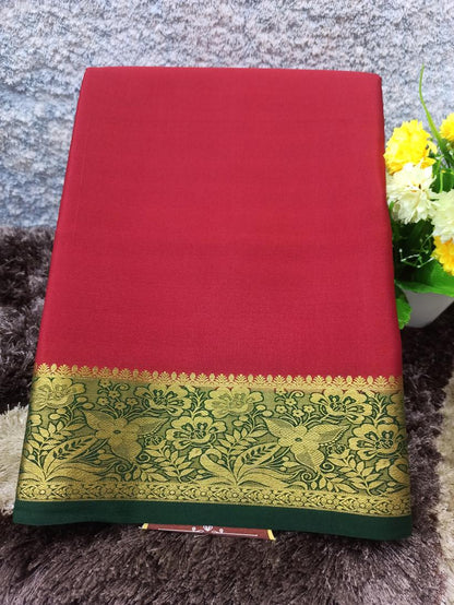 Pure Mysore Silk Saree
