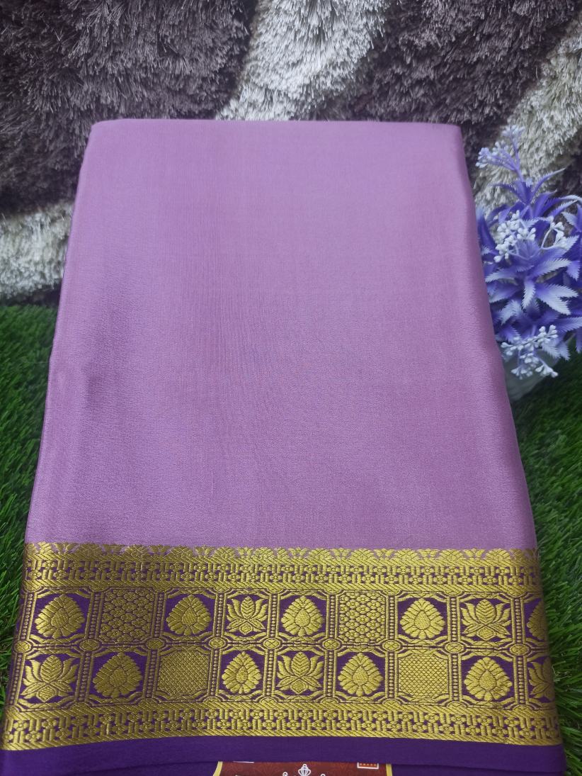 Pure Mysore Silk Saree.