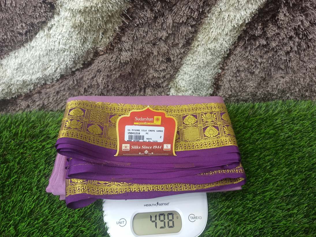 Pure Mysore Silk Saree.