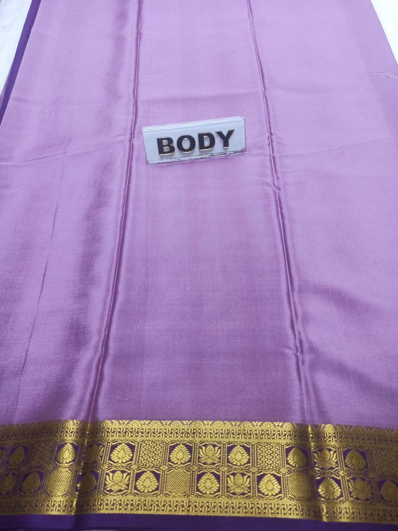 Pure Mysore Silk Saree.