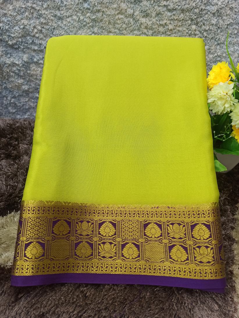 Pure Mysore Silk Saree