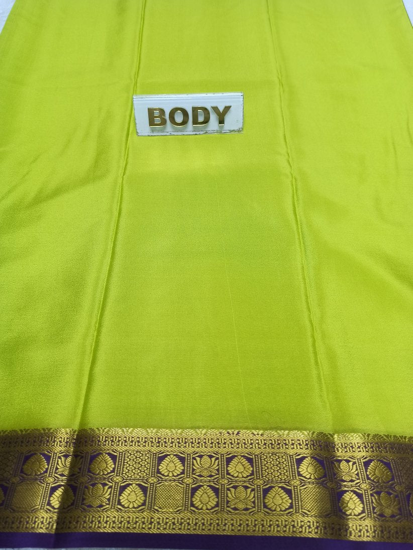 Pure Mysore Silk Saree