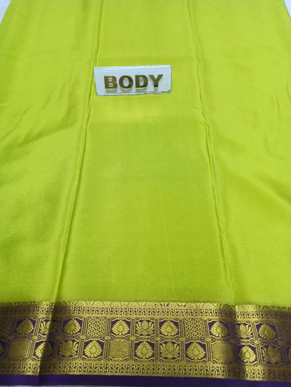 Pure Mysore Silk Saree