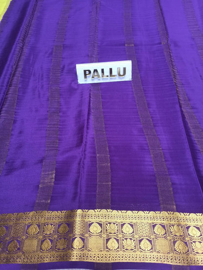 Pure Mysore Silk Saree