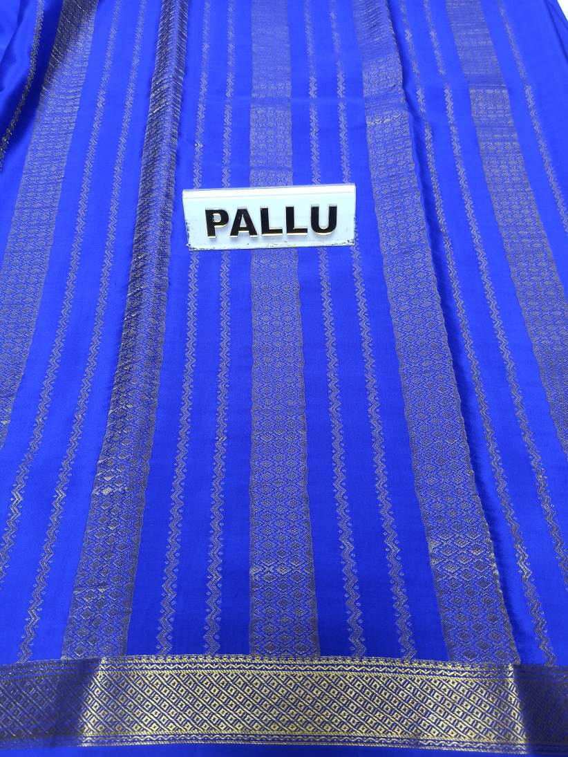 Pure Mysore Silk Saree.