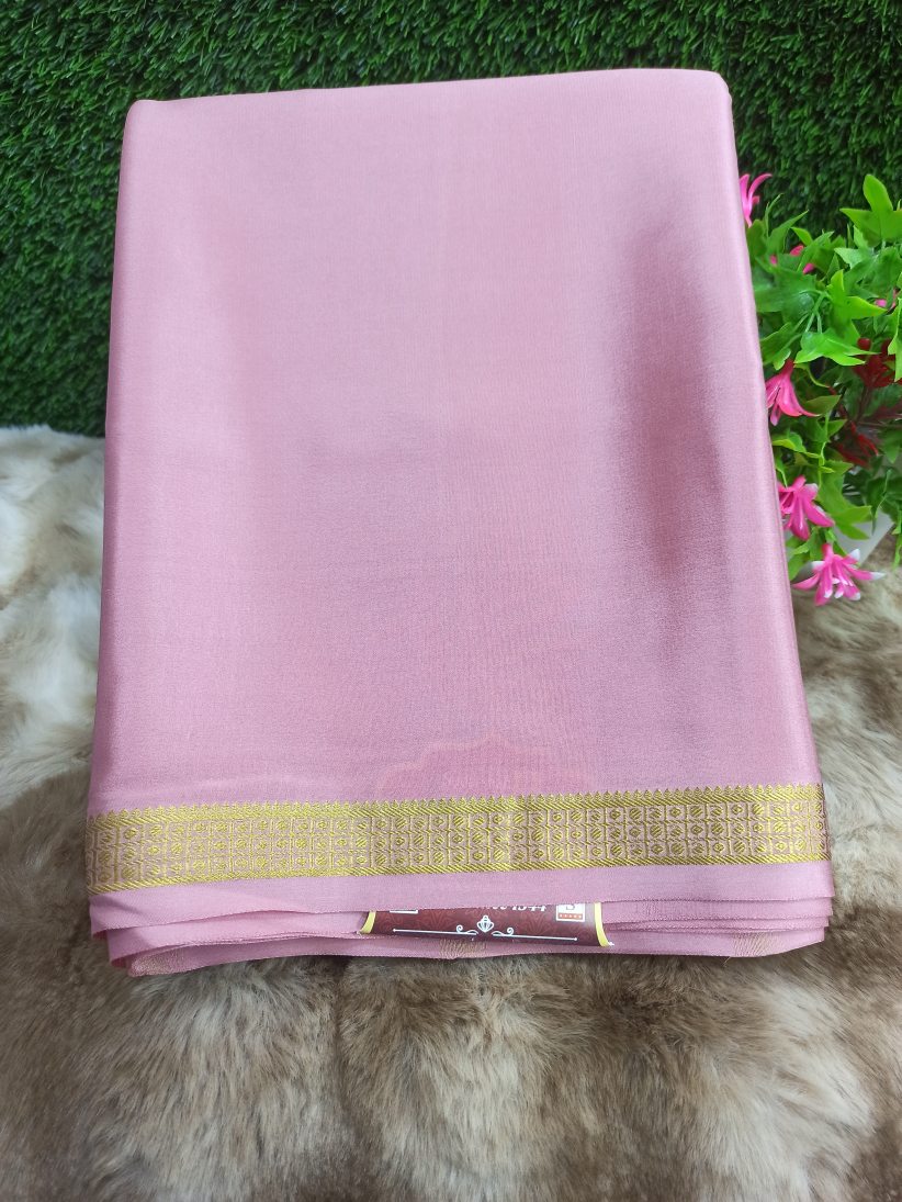 Pure Mysore Silk Saree( 60 Grams )