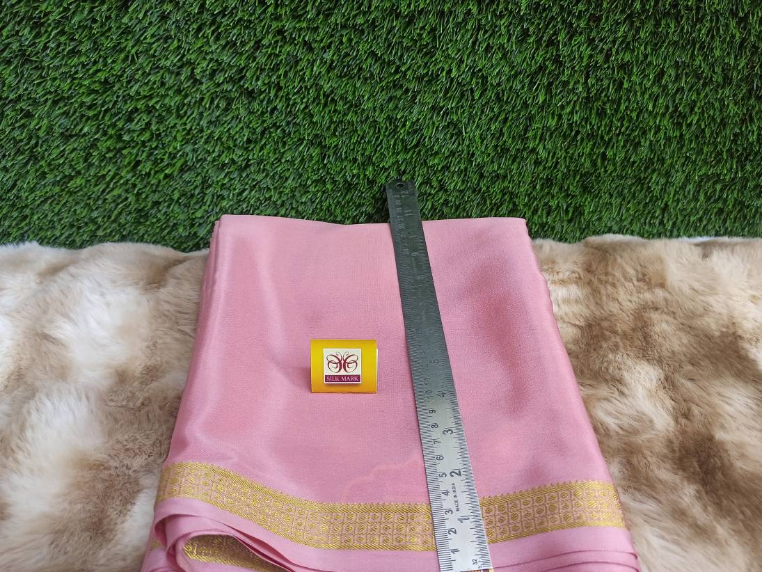 Pure Mysore Silk Saree( 60 Grams )