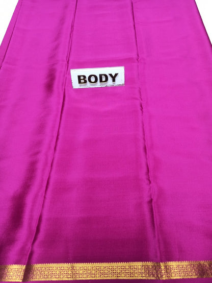 Pure Mysore Silk Saree( 60 Grams )