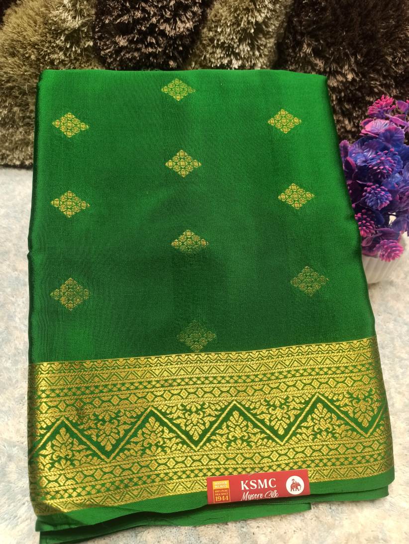 Pure Mysore Silk Saree.