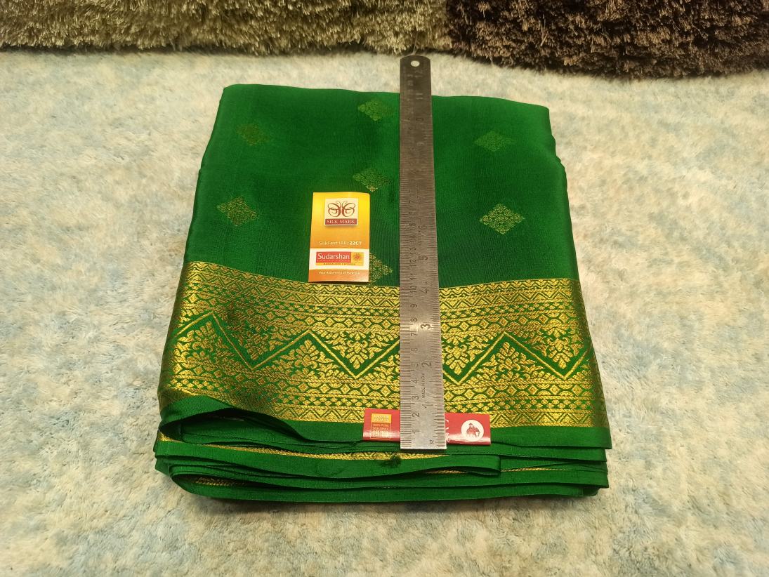 Pure Mysore Silk Saree.