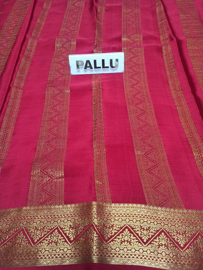Pure Mysore Silk Saree