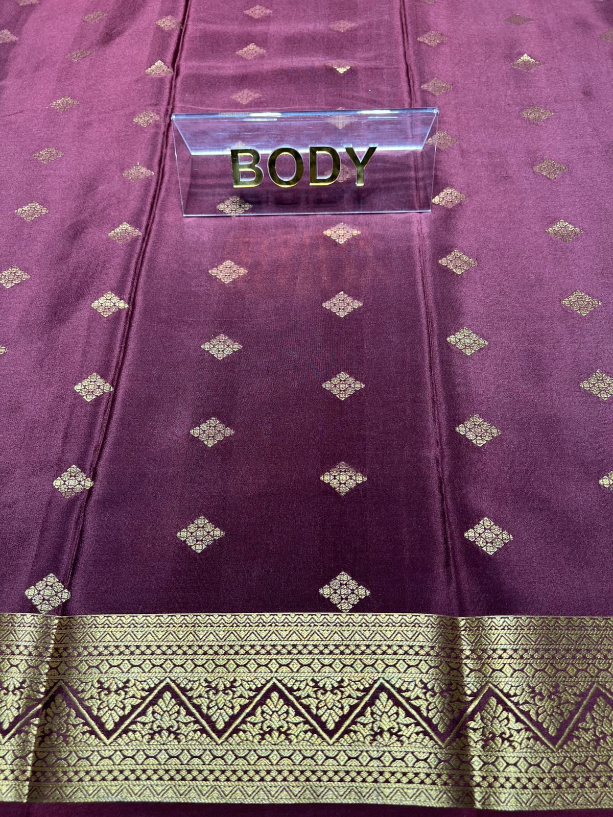 Pure Mysore Silk Saree.