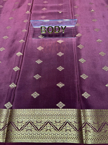 Pure Mysore Silk Saree.
