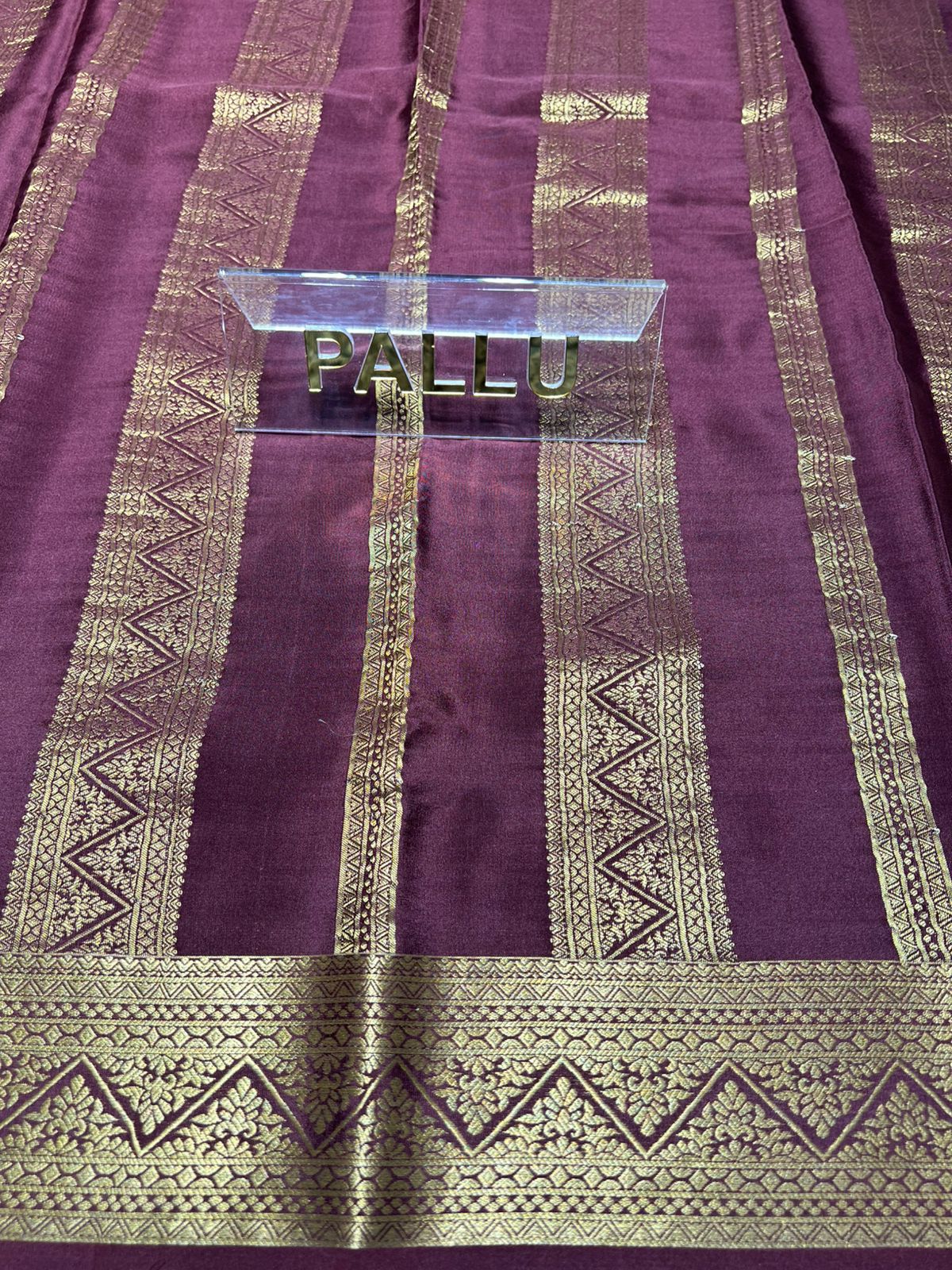 Pure Mysore Silk Saree.