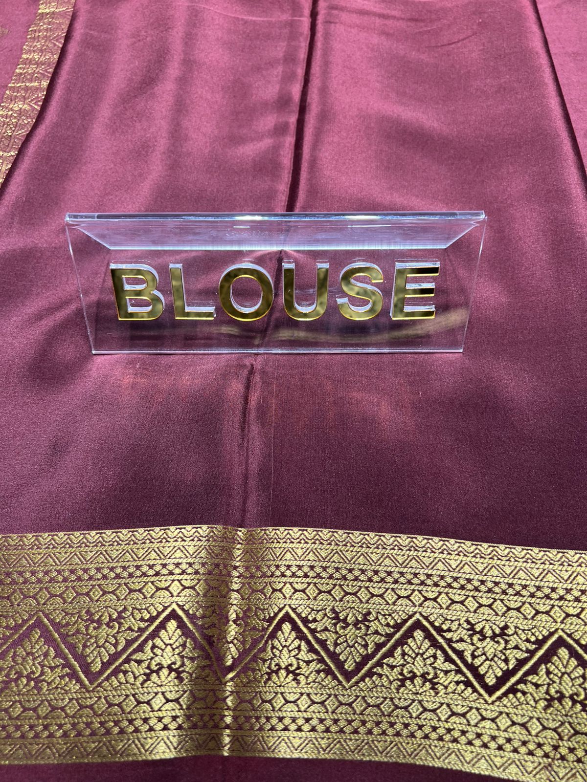 Pure Mysore Silk Saree.