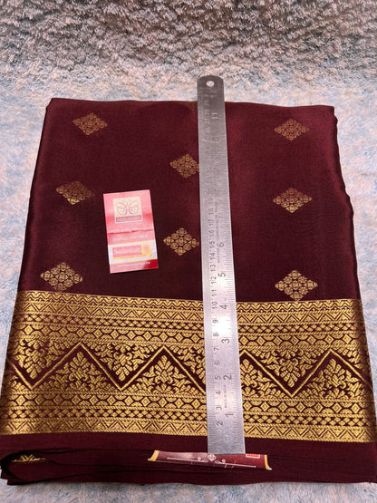Pure Mysore Silk Saree.