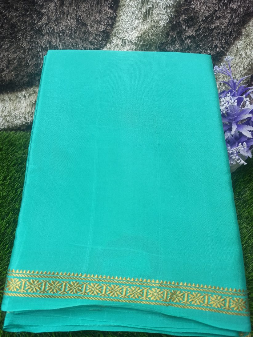 Pure Mysore Silk Saree.