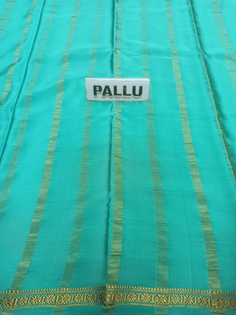 Pure Mysore Silk Saree.