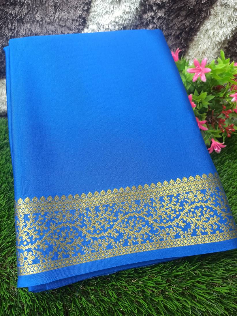 Pure Mysore Silk Saree.