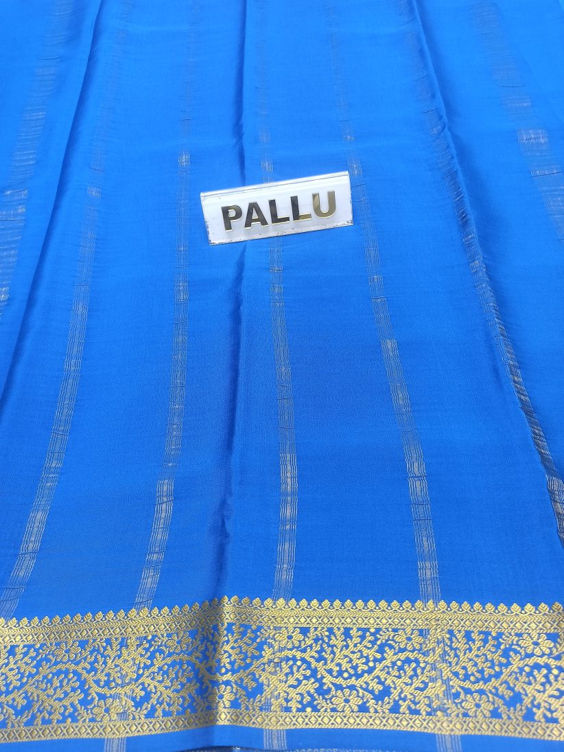 Pure Mysore Silk Saree.