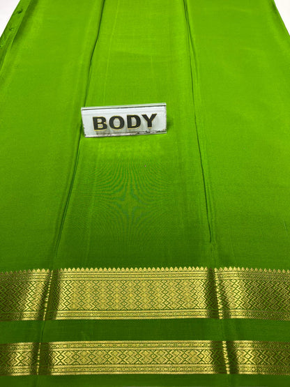 Pure Mysore Silk Saree.