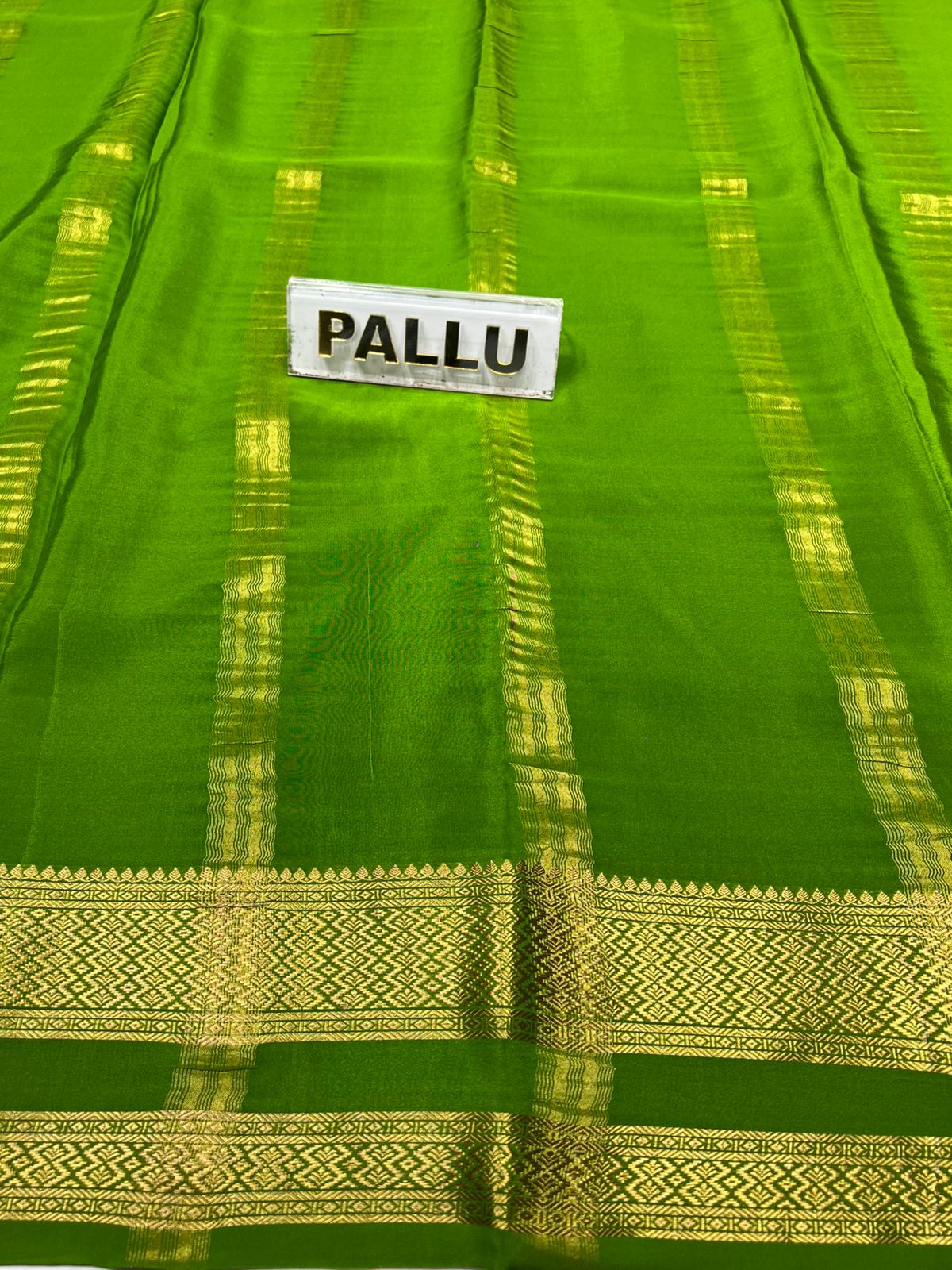 Pure Mysore Silk Saree.