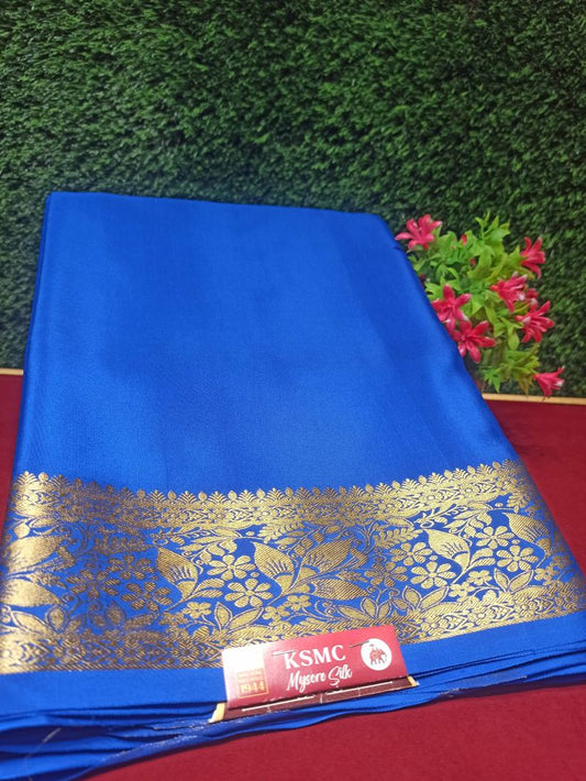 Pure Mysore Silk Saree.