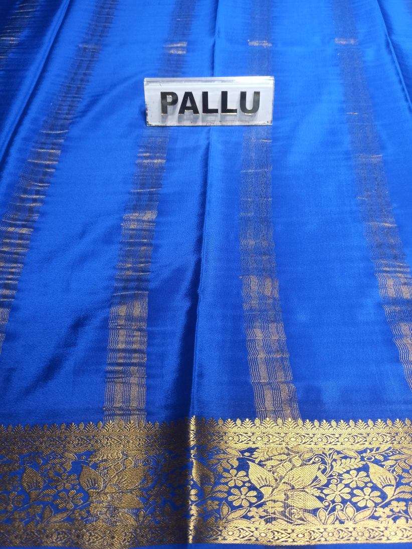Pure Mysore Silk Saree.