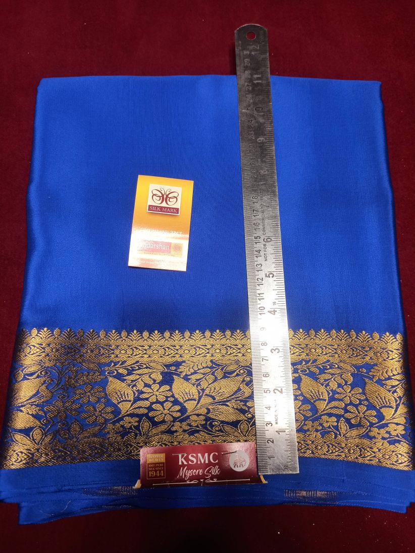 Pure Mysore Silk Saree.