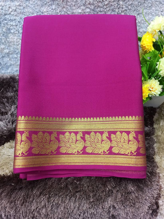 Pure Mysore Silk Saree