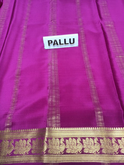 Pure Mysore Silk Saree