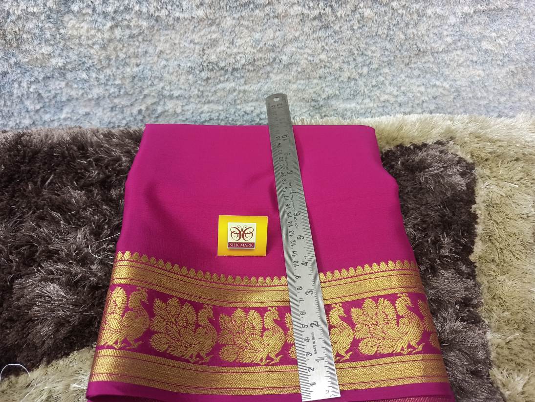 Pure Mysore Silk Saree