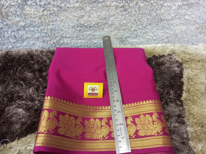 Pure Mysore Silk Saree